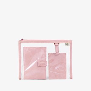 Resale The Passport & Luggage Tag Set in Atlas Pink