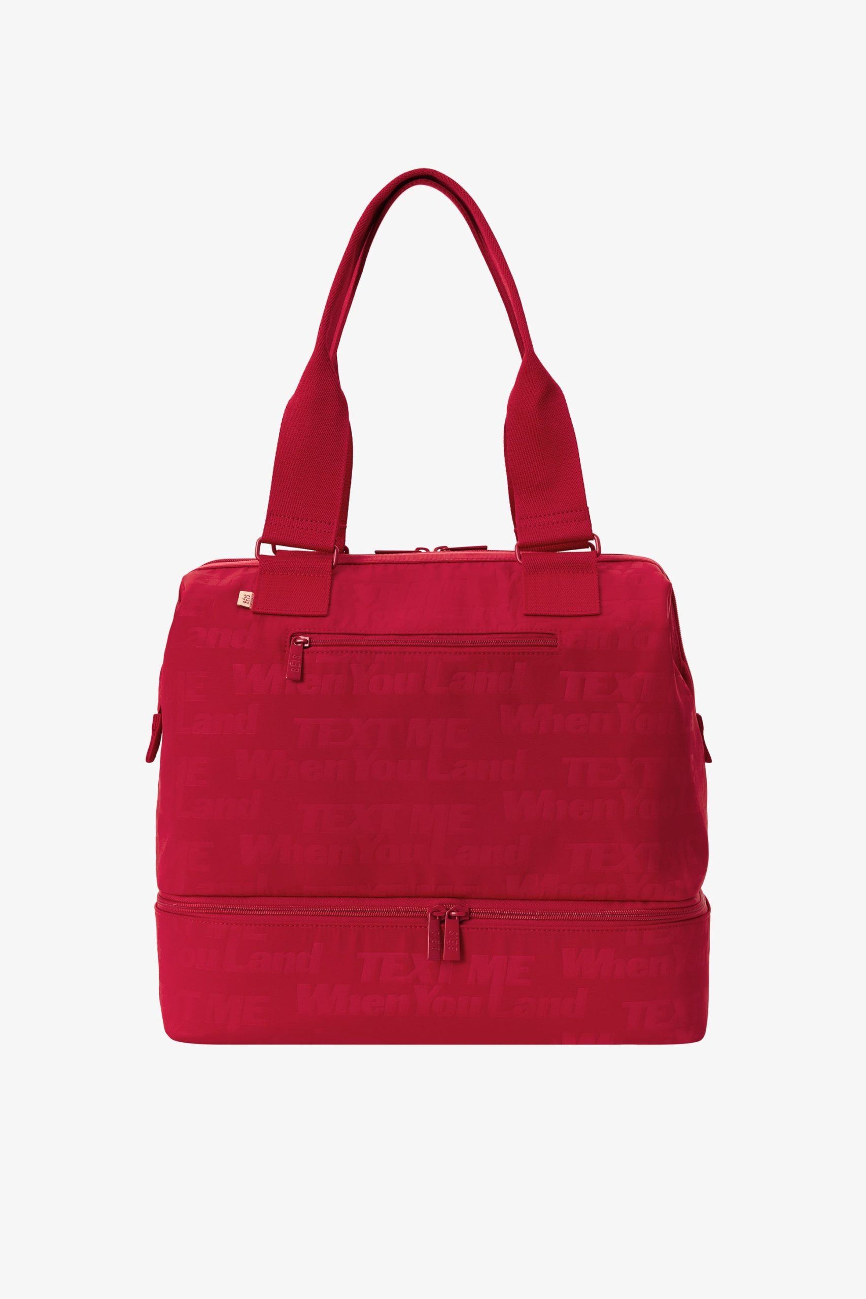 Resale The Mini Weekender in Text Me Red - Image 11