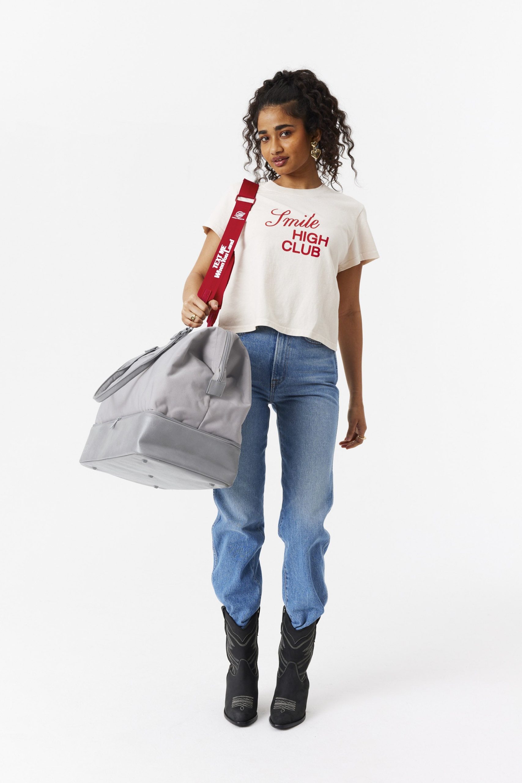 Resale The Shoulder Strap in Text Me Red - Image 7
