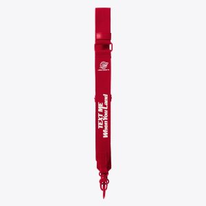 Resale The Shoulder Strap in Text Me Red