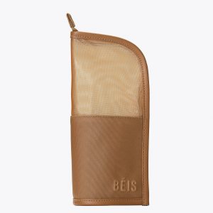 Resale The Makeup Brush Pouch in Camel