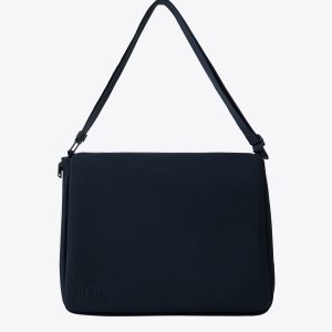 The Expandable Messenger Tote in Navy