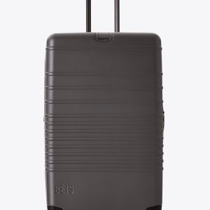Resale The Large Check-In Roller in Charcoal
