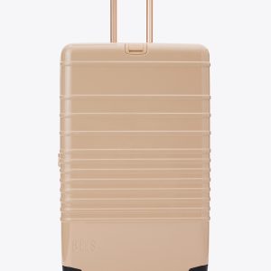 Resale The Large Check-In Roller in Glossy Beige
