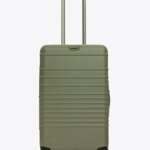 Resale The Medium Check-In Roller in Olive