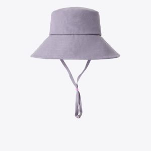 The Kids Wide Brim Sun Hat in Lavender