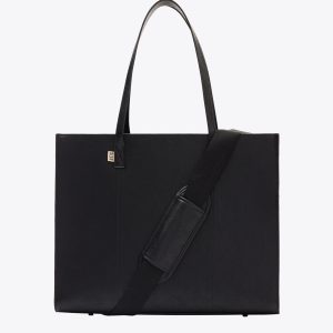 The Large Work Tote in Black