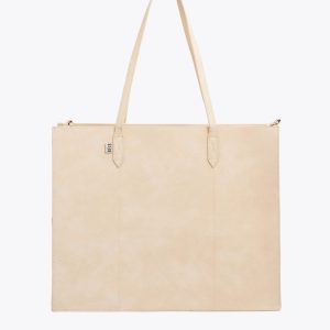 Resale The Large Work Tote in Beige