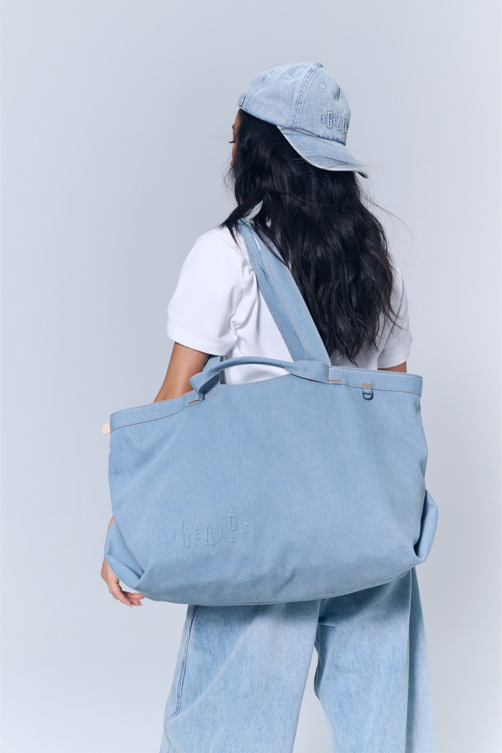 Gap x B??IS The Travel Tote in Denim Blue - Image 2